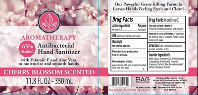 Image Description (Aromatherapy Hand Sanitizer Cherry Blossom Scented 350 mL 65)